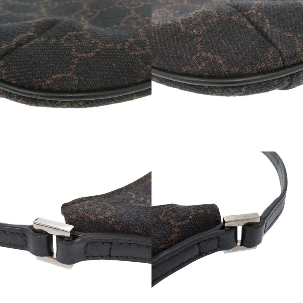 GUCCI Authentic Brown Canvas Bag - Picture 4 of 5